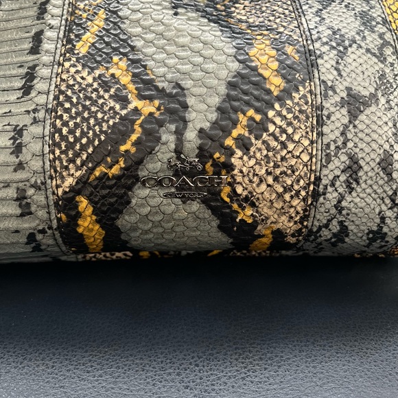 AUTHENTIC Coach Snakeskin purse (special edition) - Picture 2 of 13